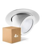 Multipack 4x Noxion LED-Spot Forza Weiß 35W 3000lm 36D - 930 Warmweiß | 168mm - Höchste Farbwiedergabe