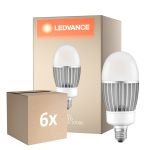 Multipack 6x Ledvance LED Glühbirne HQL LED P E27 41W 5400lm - 827 Extra Warmweiß | Ersatz für 125W