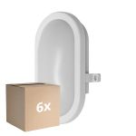 Multipack 6x Ledvance LED-Wand- und Deckenleuchte Weiß 11W - 840 