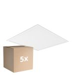 Multipack 5x Noxion LED Panel Ecowhite V4.0 28W 3360lm - 830-840-865 CCT | 62x62cm - UGR <19