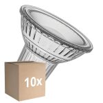 Multipack 10x Ledvance LED Reflektor GU10 PAR16 6.9W 650lm 120d - 930 Warmweiß Warmweiß| Dimmbar - Ersatz Für 80W