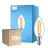 Multipack 10x Philips Corepro LED Kerze E14 Fadenlampe Klar 6.5W 806lm - 827 Extra Warmweiß | Ersatz für 60W