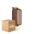 Multipack 10x Nordlux Nico Wandleuchte Aluminium Rostig Up & Down | IP54 - Geeignet für 2x GU10