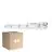 Multipack 4x Ledvance LED Feuchtraumleuchte Feuchtigkeitsdicht Value 40W 4800lm - 840 Kaltweiß | 120cm 