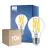 Multipack 10x Philips Master LED E27 Birne Fadenlampe Klar 10.5W 1521lm - 922-927 Dim To Warm | Höchste Farbwiedergabe - Dimmbar - Ersatz Für 100W