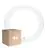 Multipack 4x Ledvance LED Röhre T9 Value rund (EM/Mains) 11W 1320lm - 840 Kaltweiß | Ersatz für 22W