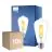 Multipack 10x Philips MASTER Value LED Glühbirne E27 Edison Fadenlampe Klar 5.9W 806lm - 922-927 Dim to Warm | Höchste Farbwiedergabe - Ersatz Für 60W