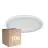 Multipack 10x D'Lite Deckenleuchte Luma Weiß 18W 1700lm - 827 Extra Warmweiß | IP44 - 29cm