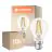Multipack 10x Ledvance Classic LED B22 Birne Fadenlampe Klar 5.9W 806lm - 827 Extra Warmweiß | Dimmbar - Ersatz Für 60W