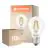 Multipack 10x Ledvance Classic LED E27 Birne Fadenlampe Klar 3.4W 470lm - 827 Extra Warmweiß | Ersatz Für 40W