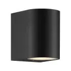 Nordlux Dion Wandleuchte Aluminium Schwarz | Geeignet für 1x GU10