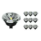 Multipack 10x Noxion Lucent Led-Spot GU10 AR111 15W 850lm 40D - 927 Extra Warmweiß | Höchste Farbwiedergabe - Dimmbar - Ersatz Für 75W