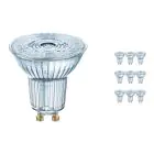 Multipack 10x Ledvance Performance LED-Spot Reflektor GU10 PAR16 3.4W 230lm 36D - 927 Extra Warmweiß | Höchste Farbwiedergabe - Dimmbar - Ersatz für 35W