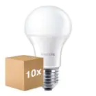 Multipack 10x Philips Corepro LED Glühbirne E27 Birne Matt 13W 1521lm - 830 Warmweiß | Ersatz für 100W