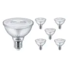 Multipack 6x Philips Master Value LED Glühbirne Reflektor E27 PAR30 9.5W 820lm 25D - 940 Kaltweiß | Höchste Farbwiedergabe - Dimmbar - Ersatz für 75W