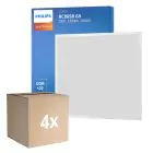 Multipack 4x Philips LED Panel Ledinaire RC065B 28W 3400lm - 840 Kaltweiß | 60x60cm - UGR 