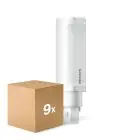 Multipack 9x Philips CorePro PL-C LED 5.9W 660lm - 840 Kaltweiß | 2-Pins - Ersatz Für 13W