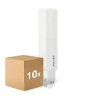 Multipack 10x Philips CorePro PL-C LED 9.5W 1100lm - 840 Kaltweiß | 4-Pins - Ersatz Für 26W