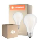 Multipack 4x Ledvance Classic LED E27 Birne Fadenlampe Matt 24W 3452lm - 827 Extra Warmweiß | Ersatz für 200W