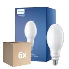 Multipack 6x Philips LED TrueForce Core HPL E27 24.5W 4000lm - 830 Warmweiß | Ersatz Für 125W