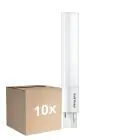 Multipack 10x Philips CorePro PL-S LED 5W - 840 Kaltweiß | 2-Pins - Ersatz Für 11W