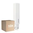 Multipack 10x Philips CorePro PL-C LED 5.5W 600lm - 830 Warmweiß | 4-Pins - Ersatz Für 13W