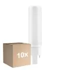 Multipack 10x Ledvance Dulux-D LED 6W - 840 Kaltweiß | 4-Pins - Ersatz Für 13W