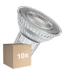 Multipack 10x Ledvance LED PAR16 GU10 Reflektor 7W 750lm 36D - 840 Kaltweiß | Ersatz Für 80W
