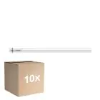 Multipack 10x Philips Master LED Röhre T8 (EM/Mains) Ultra Output 13.5W 2500lm - 840 Kaltweiß | 120cm - Ersatz Für 36W