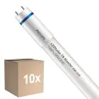 Multipack 10x Philips LED Röhre T8 MASTER (EM/Mains) Ultra Output 16W 2500lm - 840 Kaltweiß | 105cm - Ersatz Für 38W