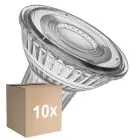 Multipack 10x Ledvance LED Reflektor GU10 PAR16 6.1W 575lm 36d - 940 Kaltweiß| Dimmbar - Ersatz Für 80W