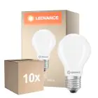 Multipack 10x Ledvance Classic LED E27 Birne Matt 5.9W 806lm - 840 Kaltweiß| Ersatz Für 60W
