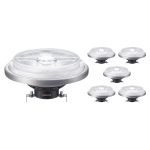 Multipack 6x Philips MASTER LED Spot G53 AR111 14.8W 950lm 45D - 940 Blanc Froid | Meilleur Rendu Des Couleurs - Dimmable - Équivalent 75W