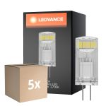 Multipack 5x Ledvance Performance LED Capsule Claire G4 1.5W 200lm - 827 Blanc Très Chaud | Équivalent 20W
