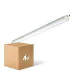Multipack 4x Philips Réglette LED Étanche CoreLine WT120C G2 29W 4000lm - 840 Blanc Froid | 120cm 