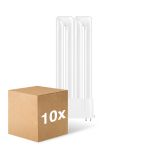 Multipack 10x Ledvance Dulux F LED 20W - 830 Blanc Chaud | 4-Pins - Équivalent 36W