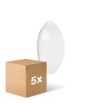 Multipack 5x Ledvance Surface Circulaire 250 13W 840 960lm Blanc IP44 | Blanc Froid