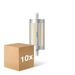 Multipack 10x Philips Corepro LED Lineair R7s 118mm 17.5W 2460lm - 840 Blanc Froid | Dimmable - Équivalent 150W
