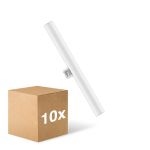 Multipack 10x Ledvance Ledinestra BASE LED Tube 3.5W 370lm - 827 Blanc Très Chaud | 30cm - Équivalent 25W