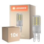 Multipack 10x Ledvance LED Pin G9 Claire 4.5W 600lm - 840 Blanc Froid | Équivalent 48W