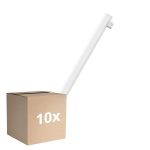 Multipack 10x Osram LEDinestra HD Lighting S14s 4.7W 470lm - 927 Blanc Très Chaud | Meilleur Rendu Des Couleurs - Dimmable - Équivalent 40W
