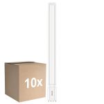 Multipack 10x Philips Corepro PL-L LED 24W 3400lm - 865 Lumière Du Jour | 4-Pins - Équivalent 55W