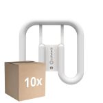 Multipack 10x Ledvance DULUX-SQ LED 13W - 830 Blanc Chaud | 2-Pins - Équivalent 28W