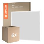Multipack 6x Ledvance Panneau LED Eco 36W 3600lm - 840 Blanc Froid | 60X60cm - UGR <19