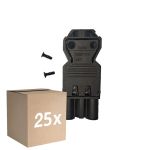 Multipack 25x Noxion GST - Compatible Connecteur - Mâle - 3 pole