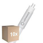 Multipack 10x Ledvance Tube LED T5 AC Mains P Mains (AC) High Output 18W 2550lm - 830 Blanc Chaud | 85cm - Équivalent 39W