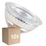 Multipack 10x Ledvance LED Réflecteur GU5.3 MR16 6.1W 621lm 36d - 827 Blanc Très Chaud | Équivalent 50W