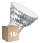 Multipack 10x Ledvance LED Réflecteur GU10 PAR16 5.6W 620lm 120d - 827 Blanc Très Chaud | Équivalent 80W