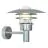 Nordlux Lønstrup 32 Applique Murale Acier et Verre Gris | 320mm - IP44 - Convient pour E27