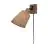 Good&Mojo Applique Murale Java Bambou Brun | Convient pour 1x E27 